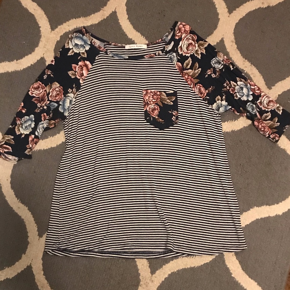 3/4 length comfy tee